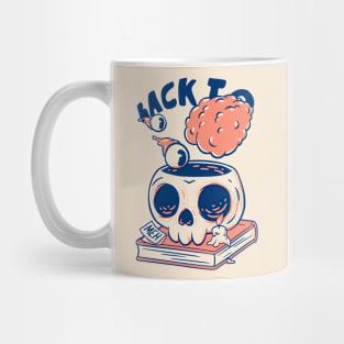 Back to School | Skull | Back to Skull | For White Mug